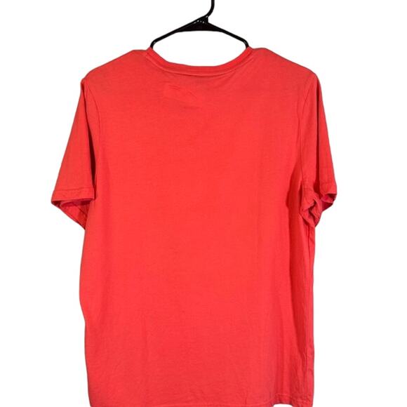 Puma Pink Cotton Short Sleeve Lightweight Athletic Casual T-Shirt Men Sz M - Picture 2 of 8